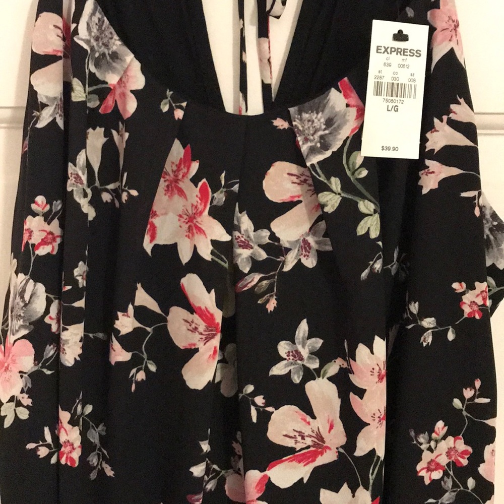 Floral Tank Top Blouse - Picture 2 of 2